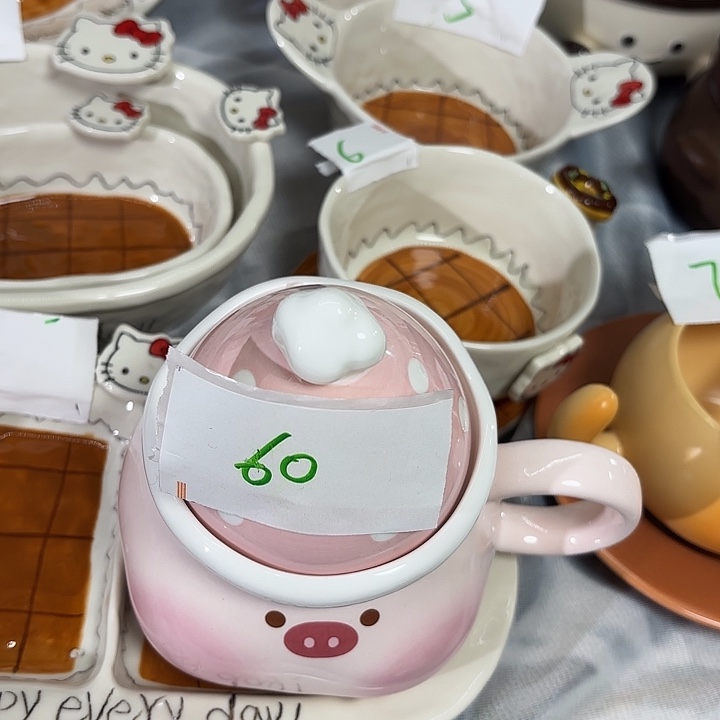 陶高温釉下彩陶瓷60号