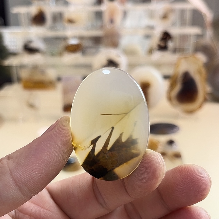 玛瑙/玉髓吊坠(不含链)未镶嵌