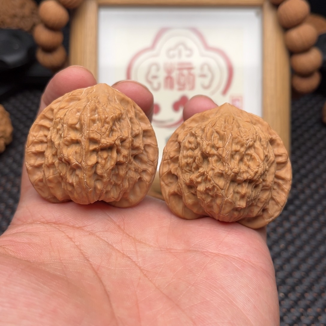 吊坠文玩核桃公子帽44全