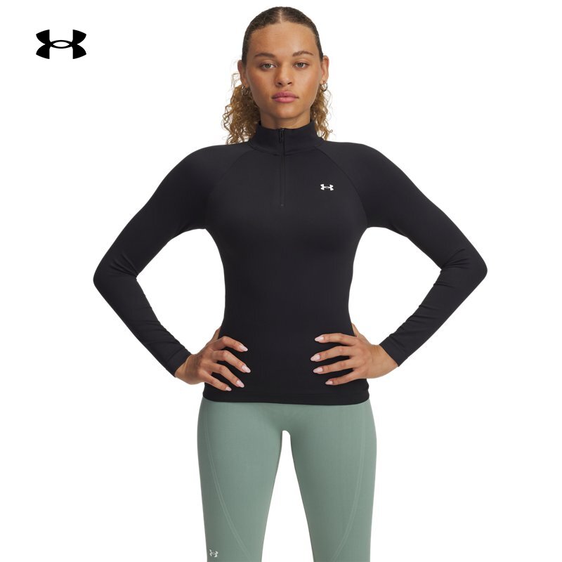 安德玛官方UA秋冬Vanish女子弹性训练运动长袖T恤1388113