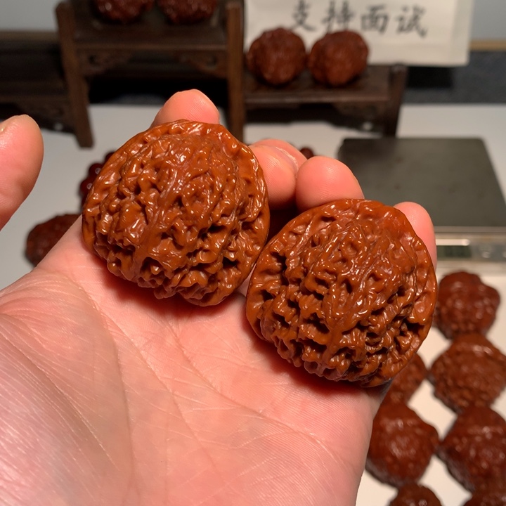 桃核吊坠南疆石12WCH#00#