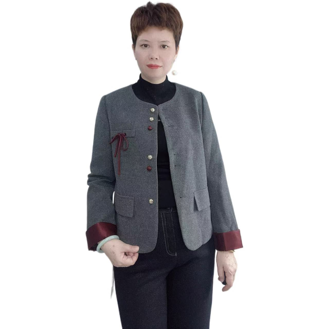 秋季新款时尚小香风短外套