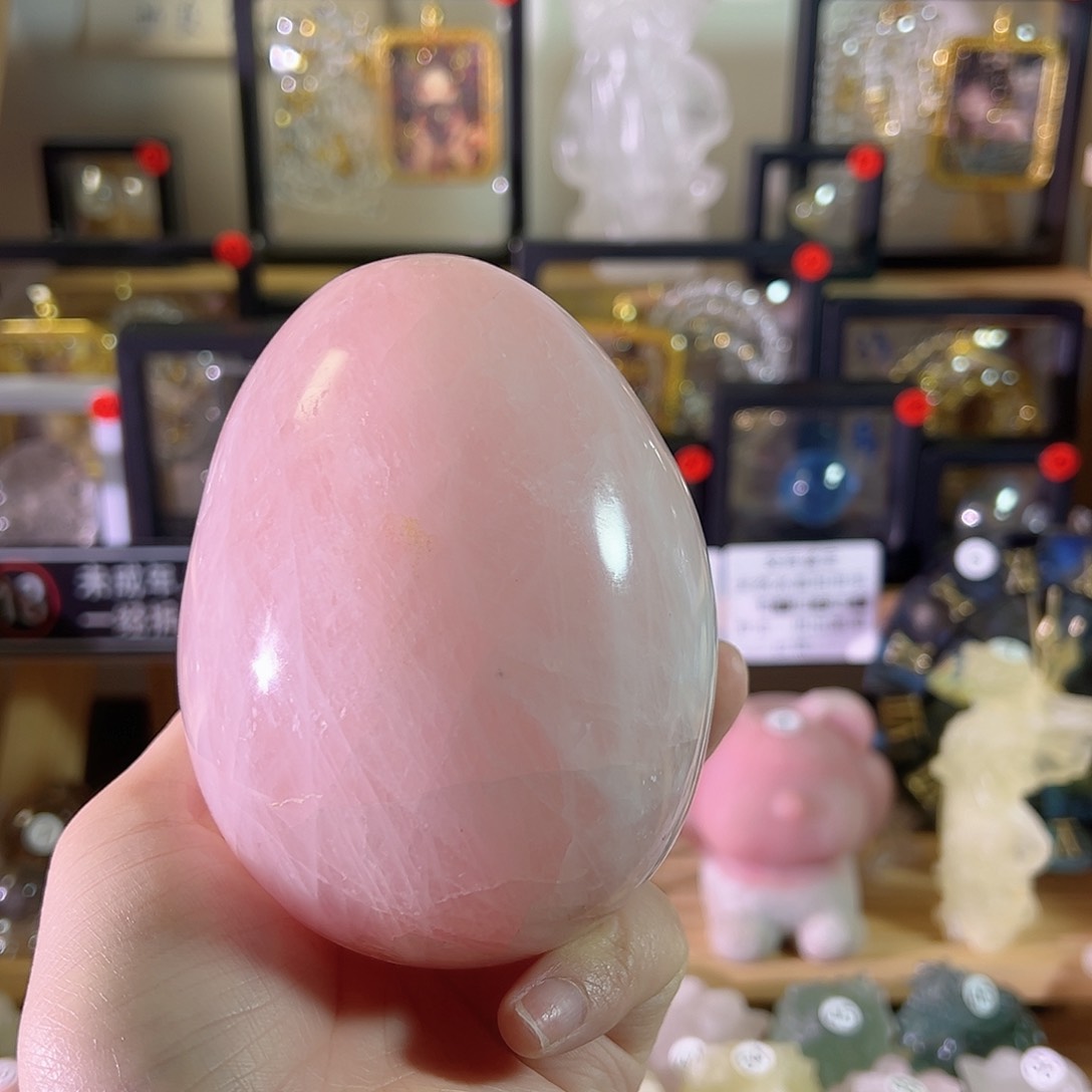 水晶粉水晶蛋不退不换未镶嵌星**…