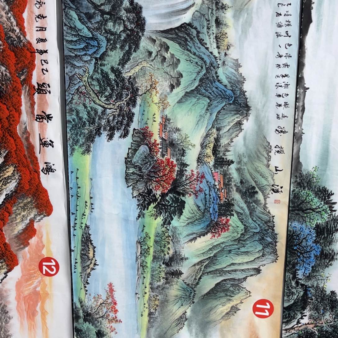 热***评国画我是真的很喜欢