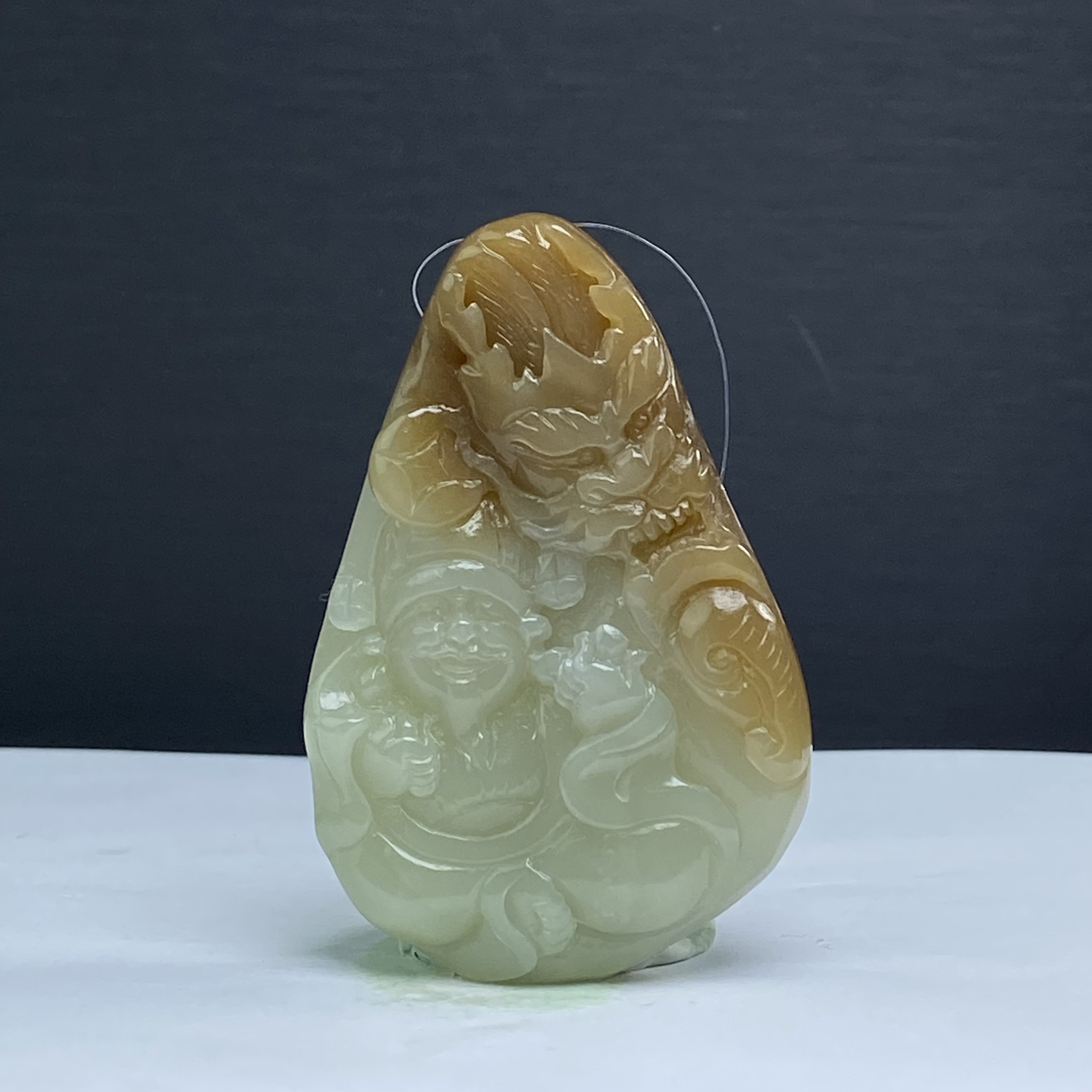 AK5036L 和田玉 御龙财神