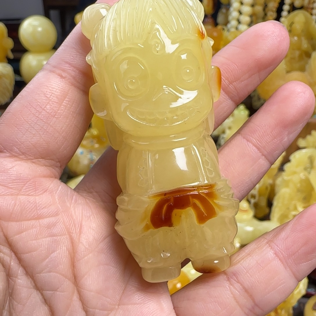 蜜蜡未镶嵌珠宝奇石微瑕