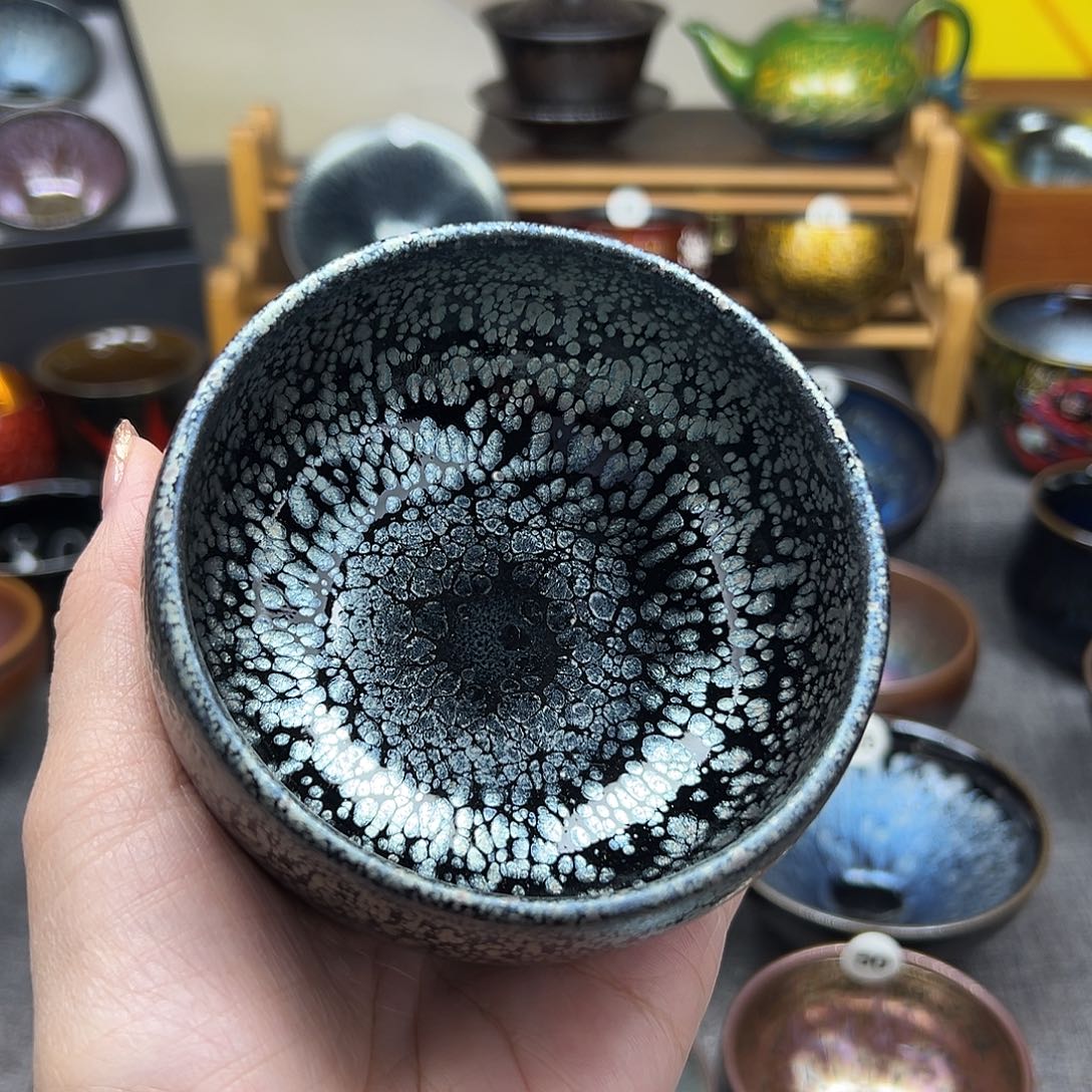 茶盏王*儿黑低银斑禅定