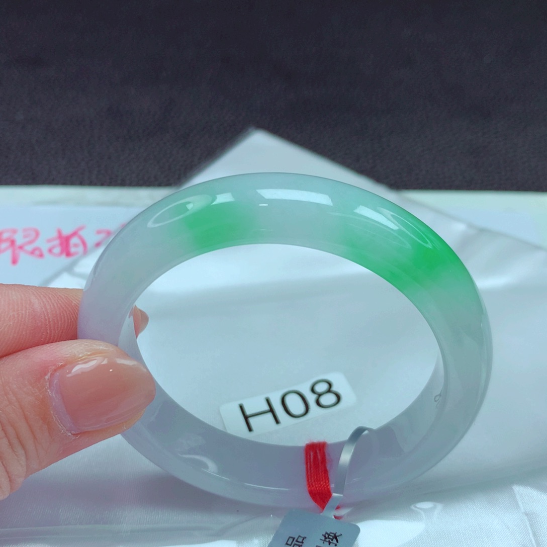 翡翠手镯未镶嵌手镯88