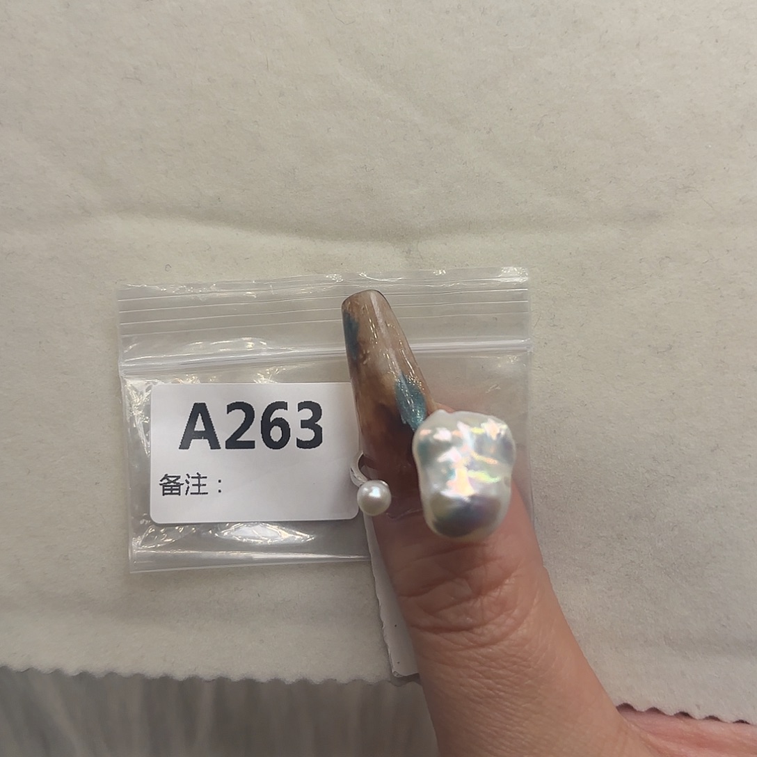 淡水珍珠戒指银S925镶嵌