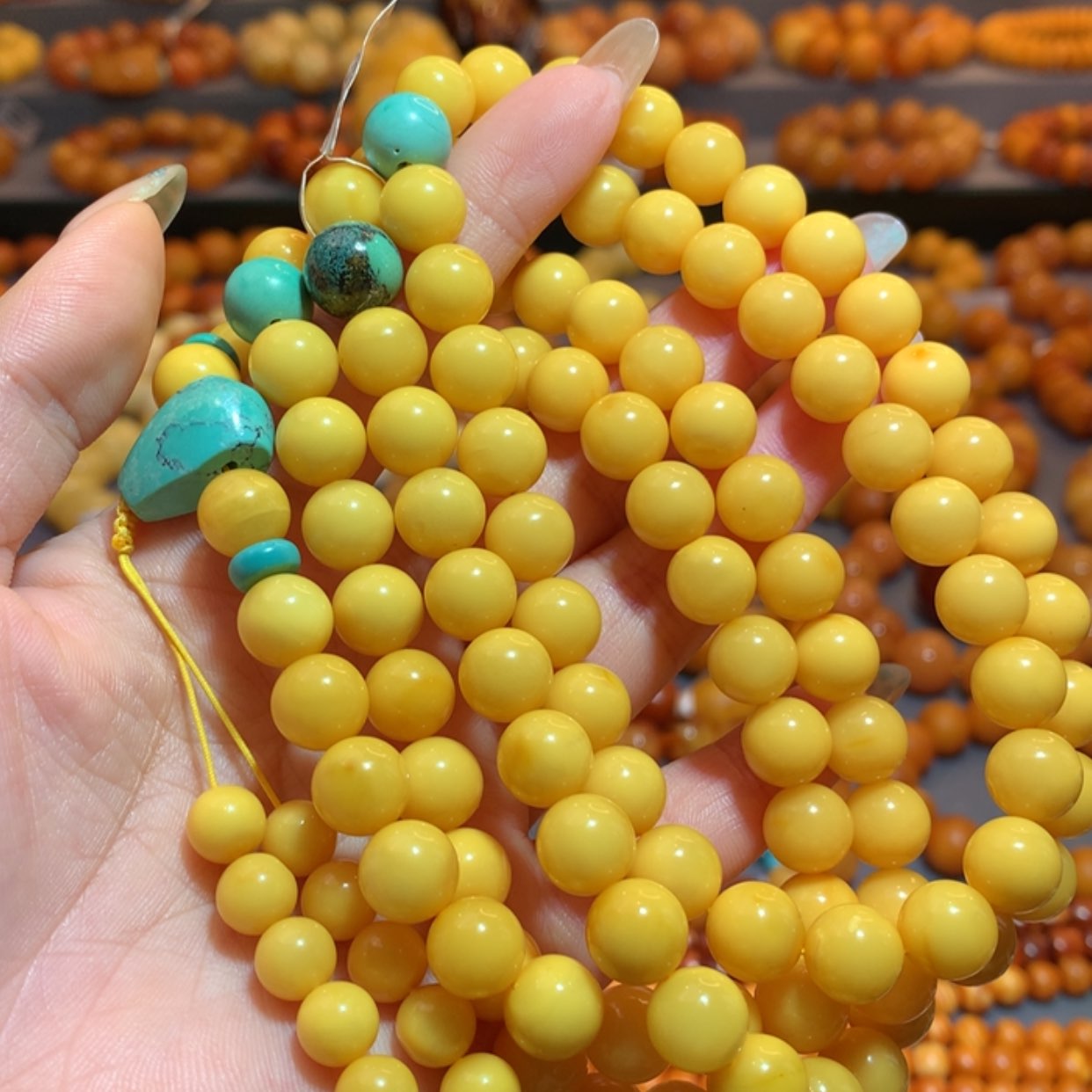 【闪购商品】未镶嵌蜜蜡手链蜜蜡手链