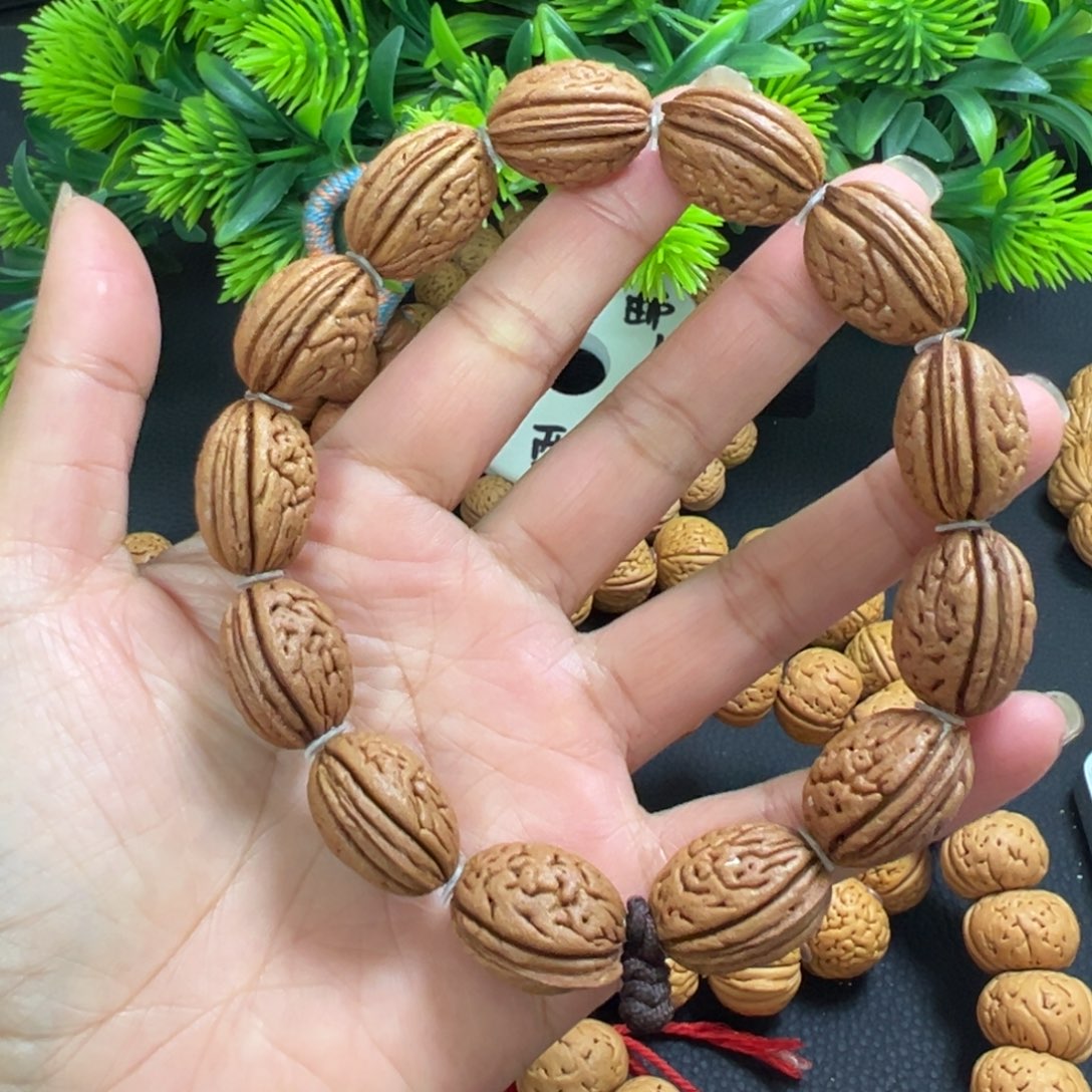 雷***子桃木手串/手链钱袋子手串