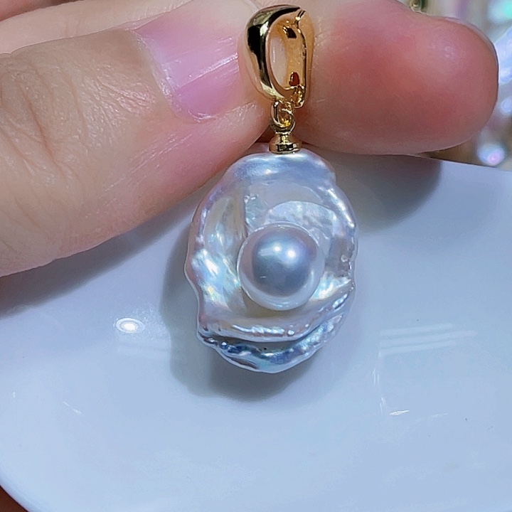 淡水珍珠未镶嵌颈饰