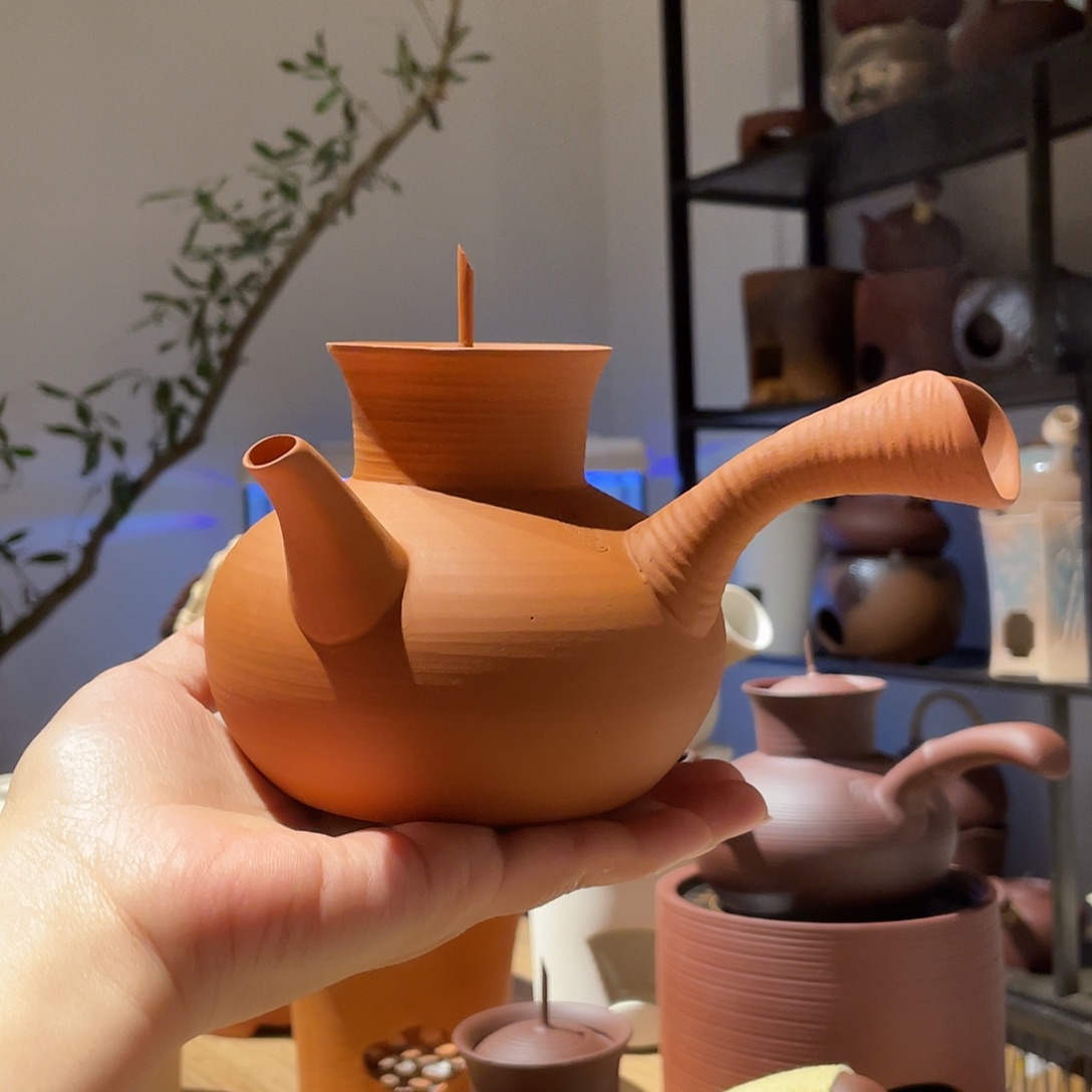 500ml鸡蛋黄宝瓶砂铫