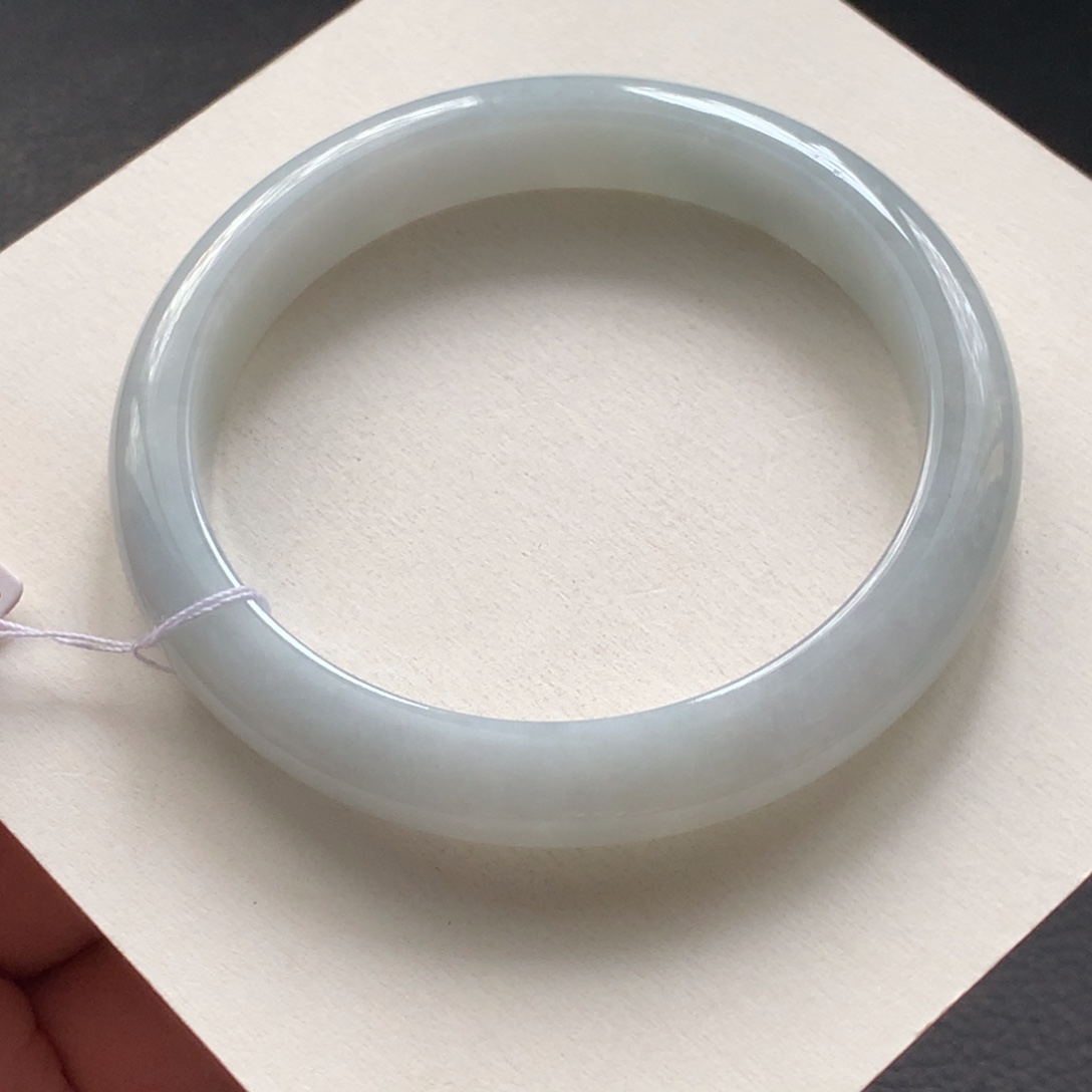 翡翠未镶嵌手镯27号53.8-9-7