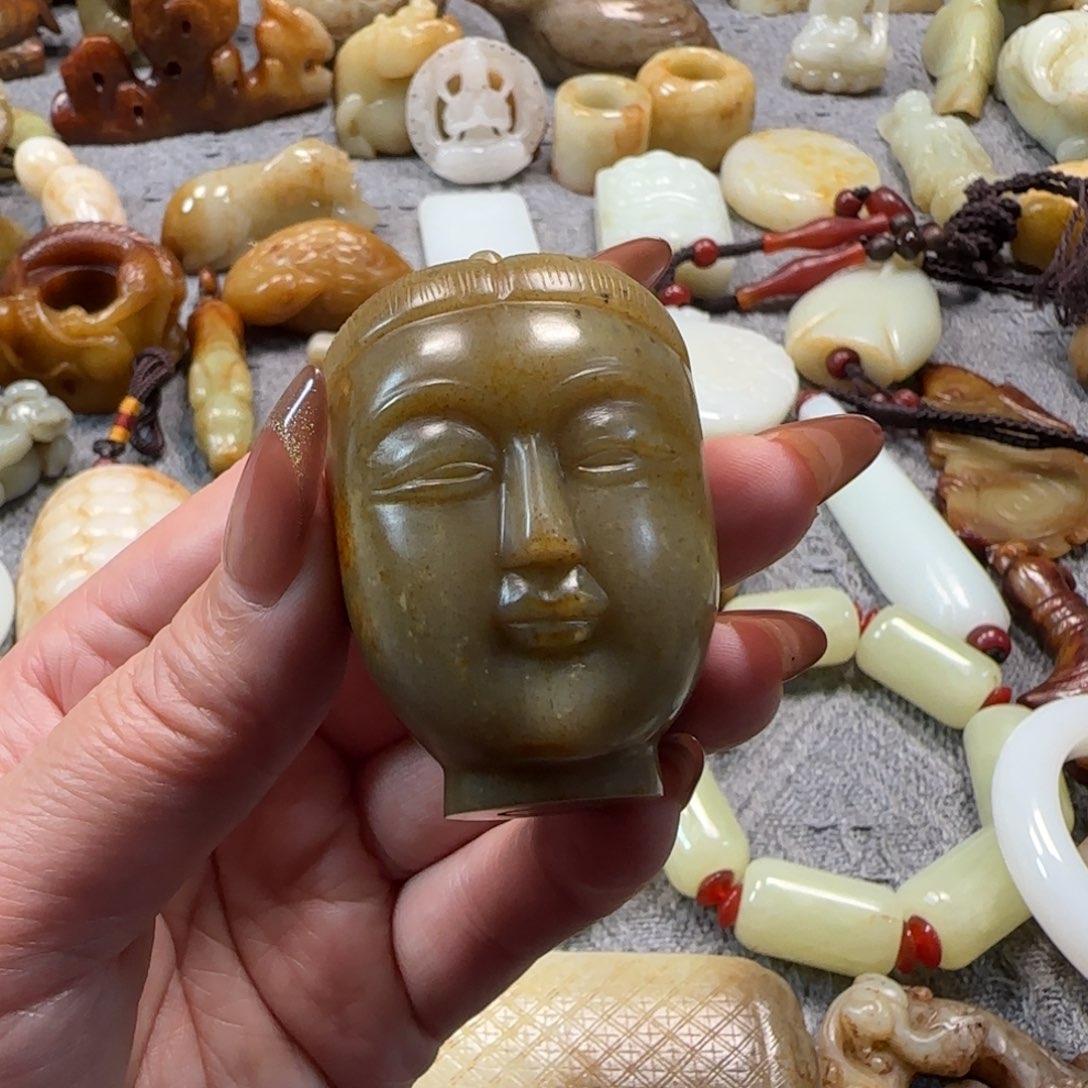 和田玉挂件未镶嵌用****5