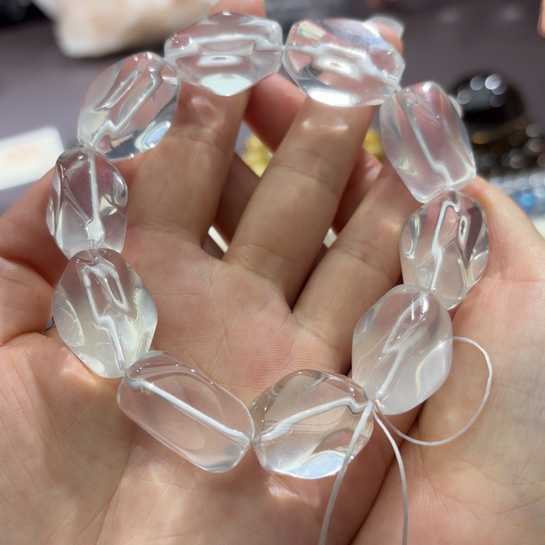 水晶手链未镶嵌手串