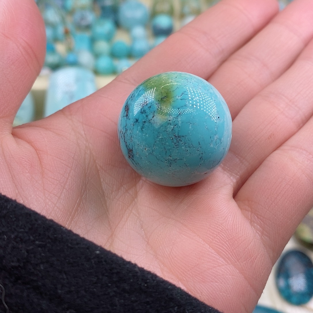 绿松石珠宝奇石未镶嵌