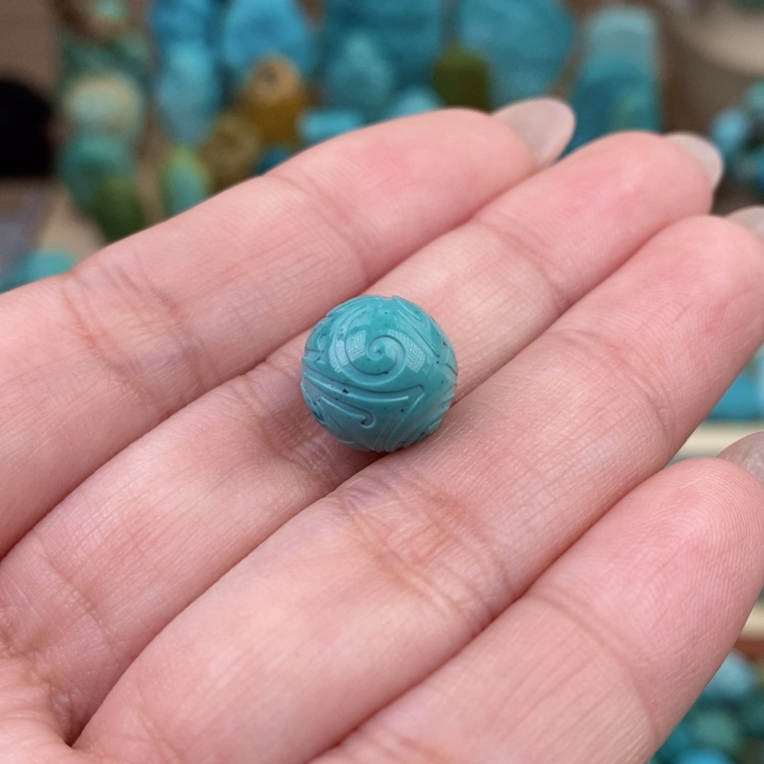 绿松石珠宝奇石未镶嵌