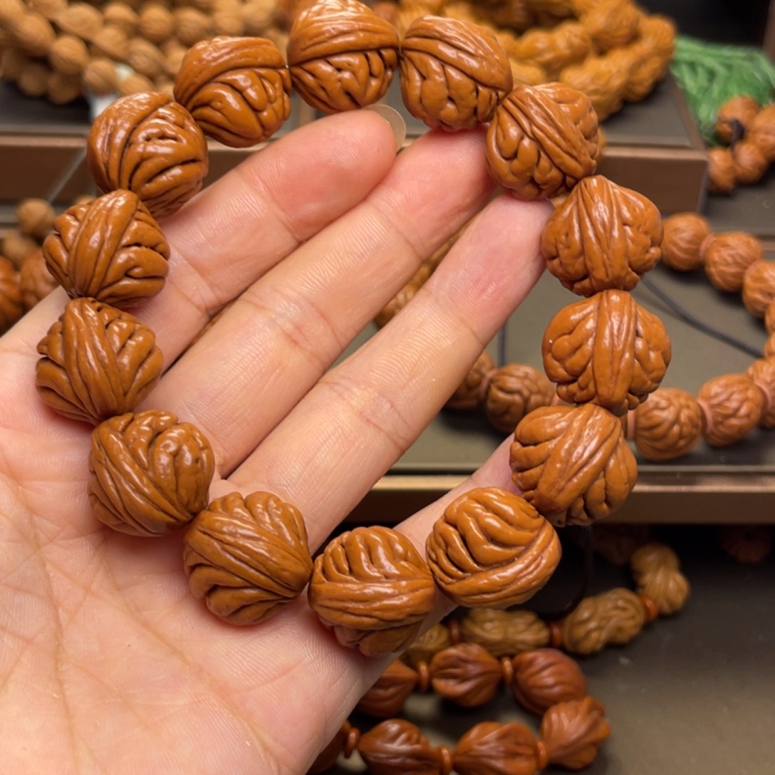 手串桃核龙纹桃核13