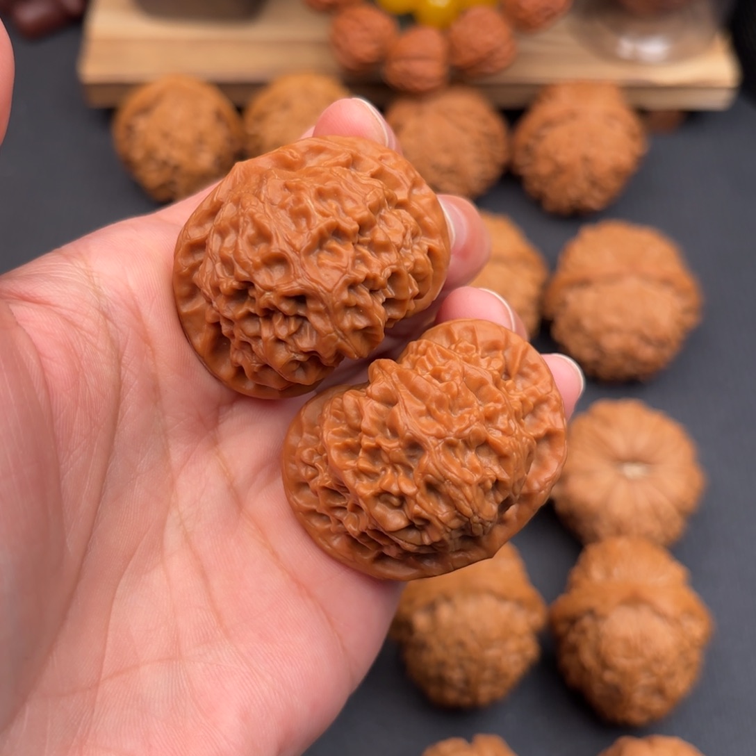 文玩核桃把件宫灯44