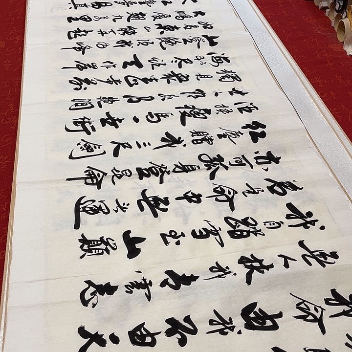 书法青云志李保军白宣180✖️48厘米左右无装裱