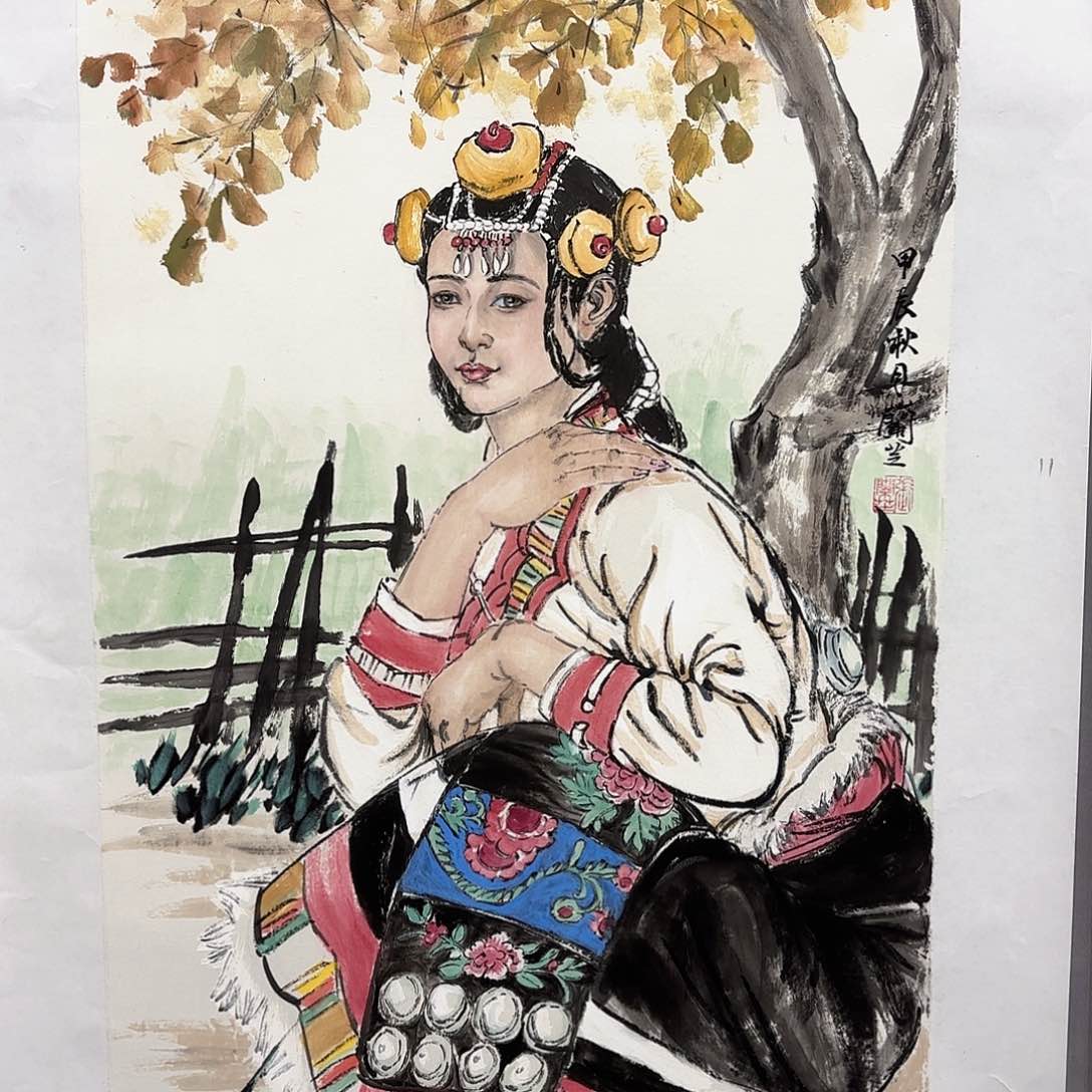 国画国画纯手绘作品请放心去藏