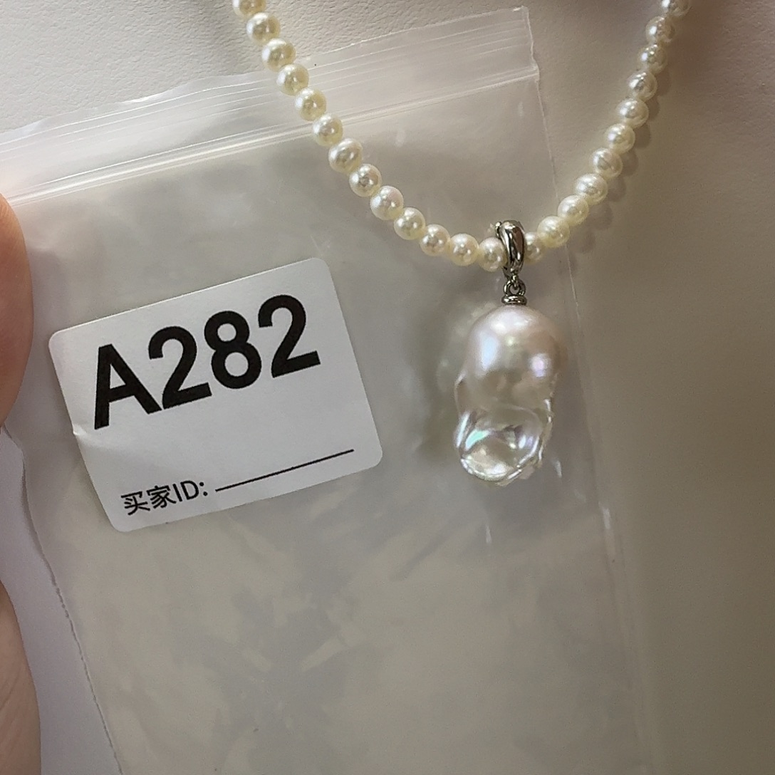 吊坠(不含链)合金淡水珍珠