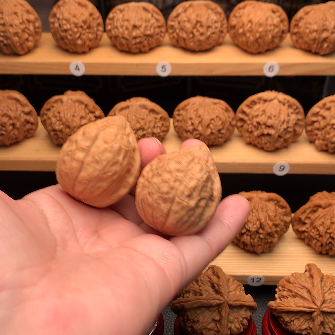 文玩核桃吊坠二*188号龟甲纹