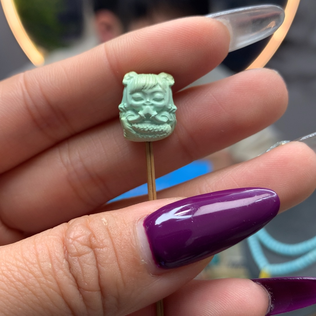 绿松石挂件未镶嵌