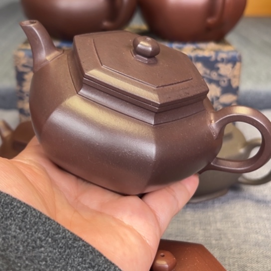 发***财紫砂茶壶宜兴紫砂