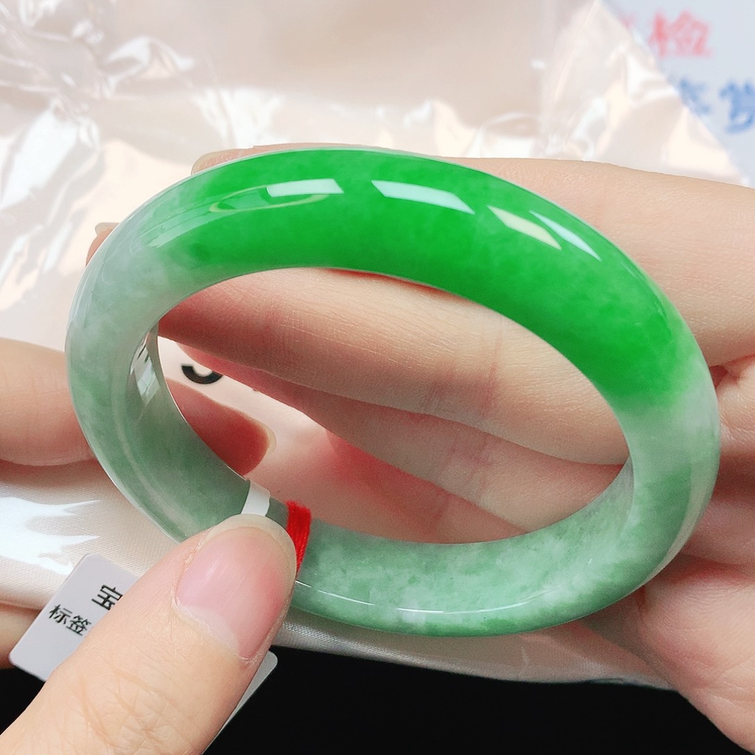 未镶嵌手镯翡翠抖音313