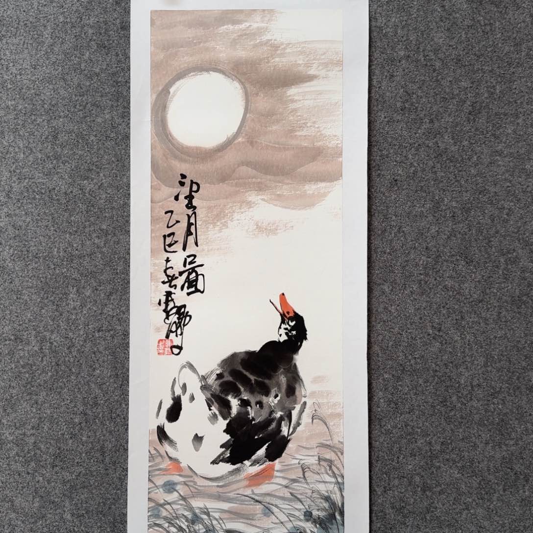 国画zz娄鹏老师手绘作品