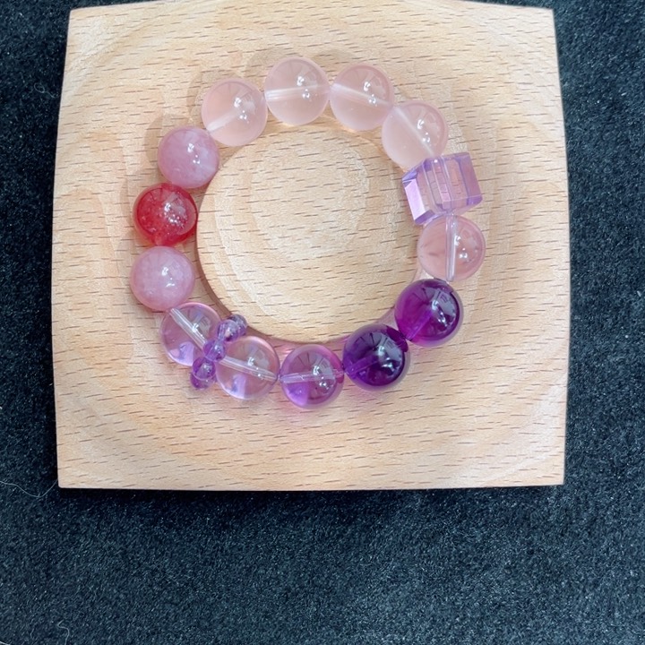 水晶手链未镶嵌瓜*i水晶手串手链