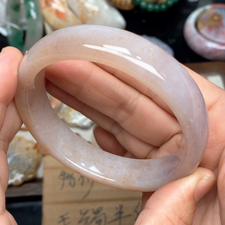 硅化珊瑚（珊瑚玉）手镯未镶嵌61