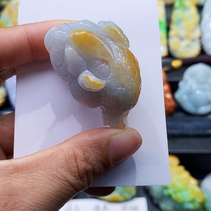 定制翡翠未镶嵌翡翠A货一物一证