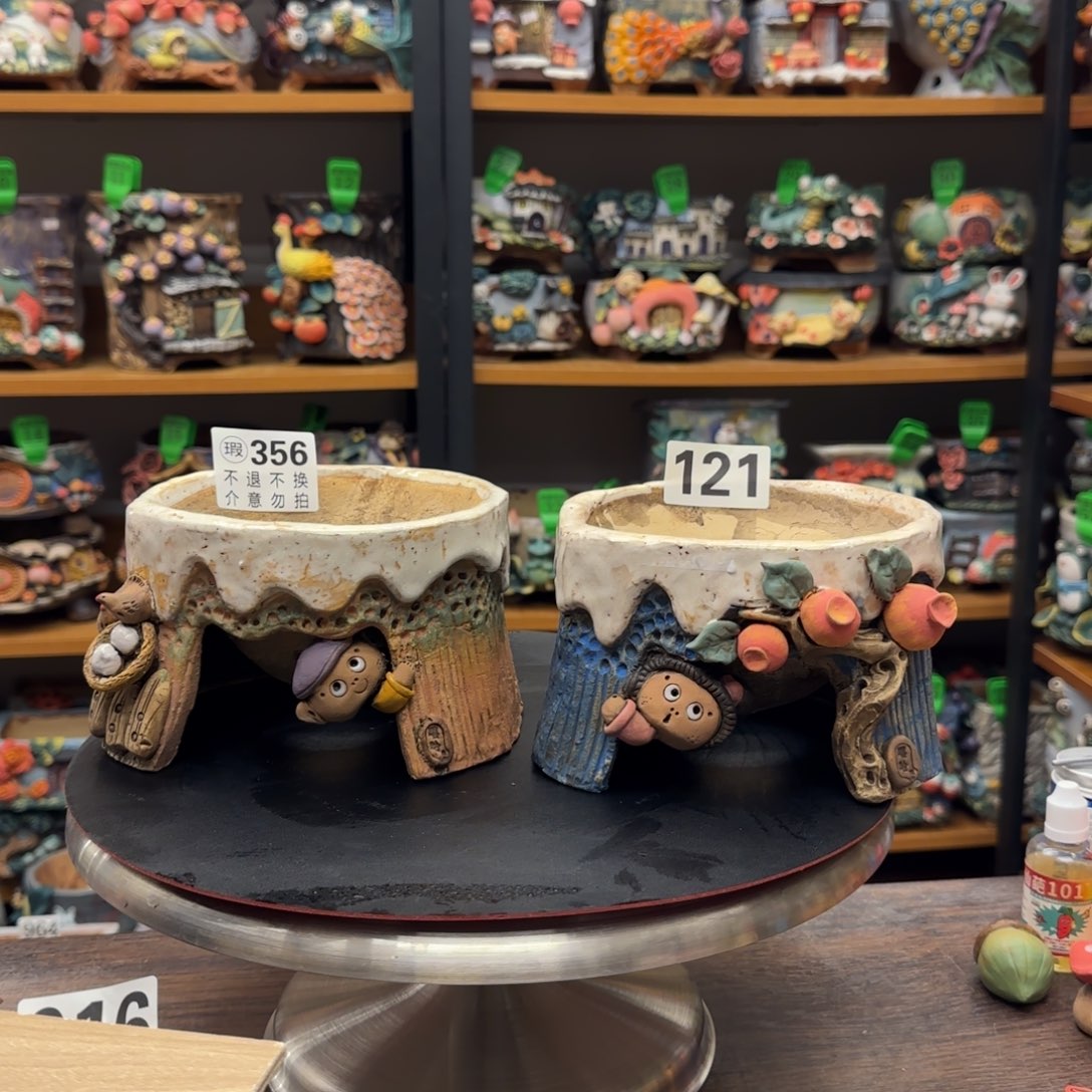 【闪购商品】陶瓷粗陶手捏