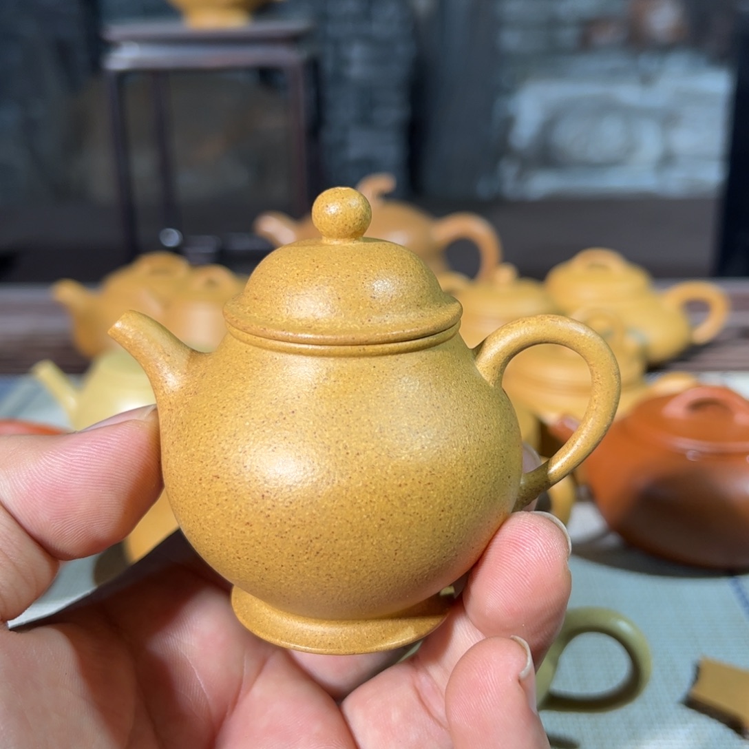 茶壶紫砂全手制作