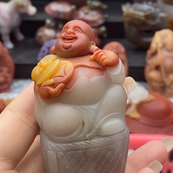 上***吉石英质玉未镶嵌吊坠(不含链)