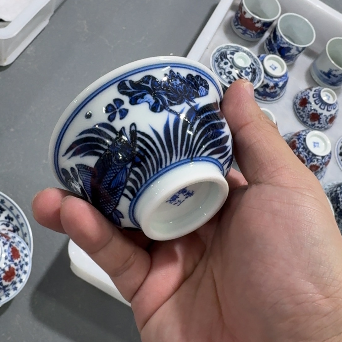 摆件瓷言所老曹甄选好瓷不挑品相小