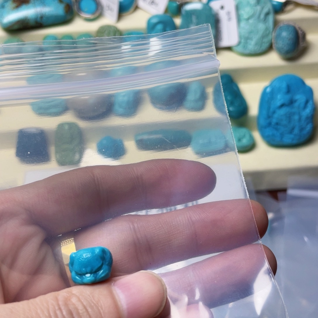 绿松石珠宝奇石未镶嵌