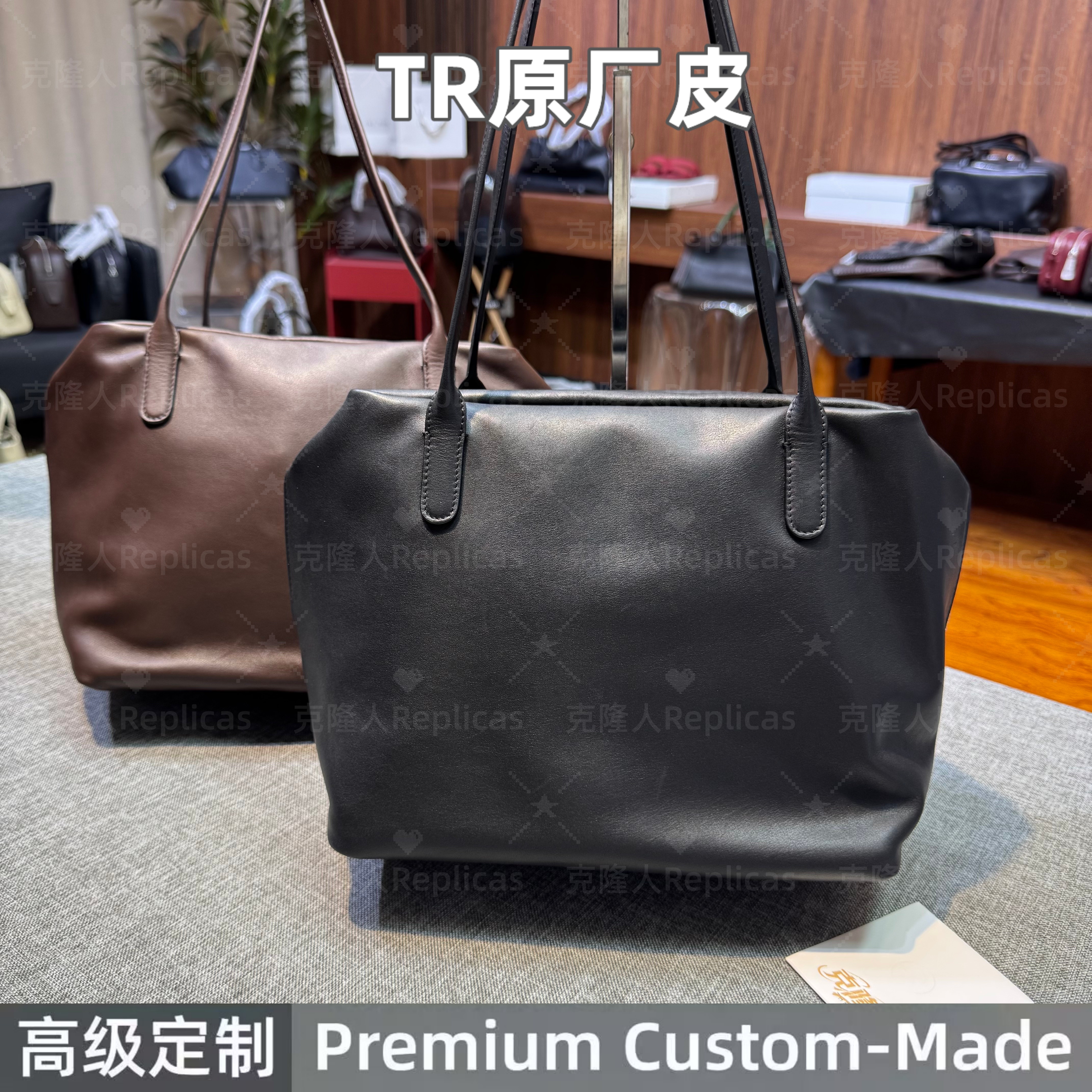 TR新款潮流时尚高档老钱风极简女包通勤大包Henri bag 女包