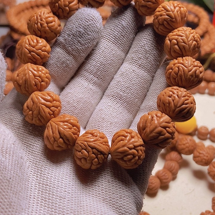 手串桃核2**2龙纹桃核