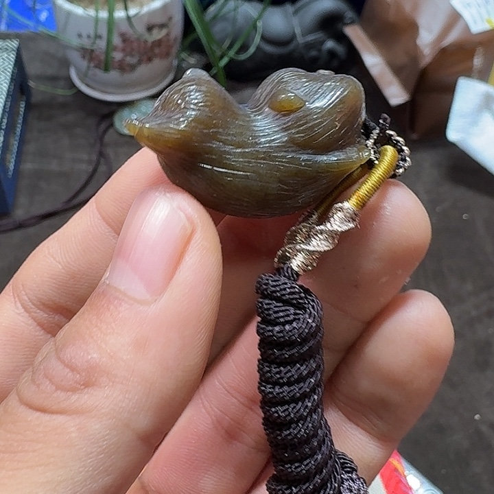 未镶嵌和田玉车挂