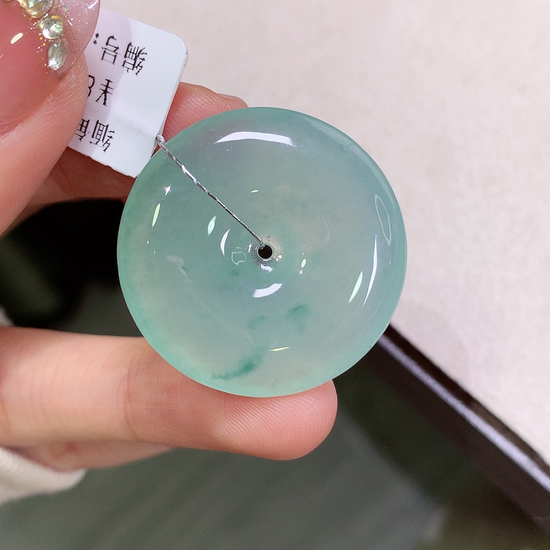 翡翠未镶嵌颈饰29.7-5.8