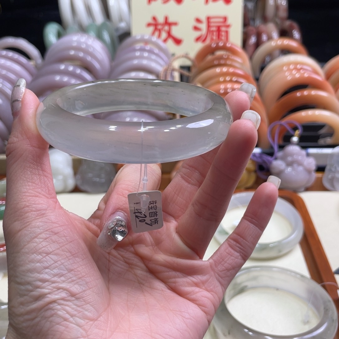 未镶嵌手镯石英质玉⌯****ಣ