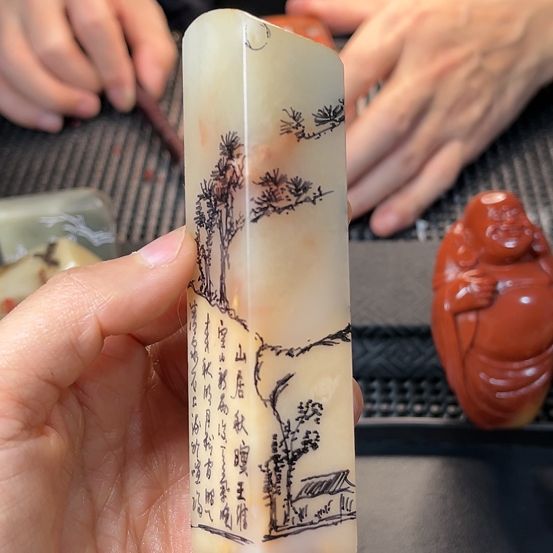 寿山石印石这就是为什么在这里