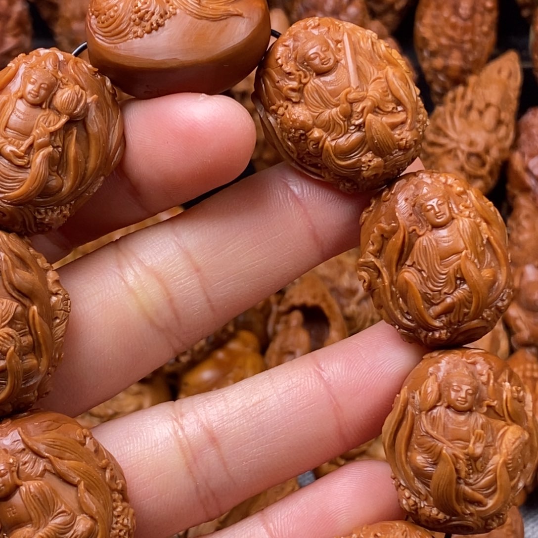 橄榄核手串/手链f****r核雕手串