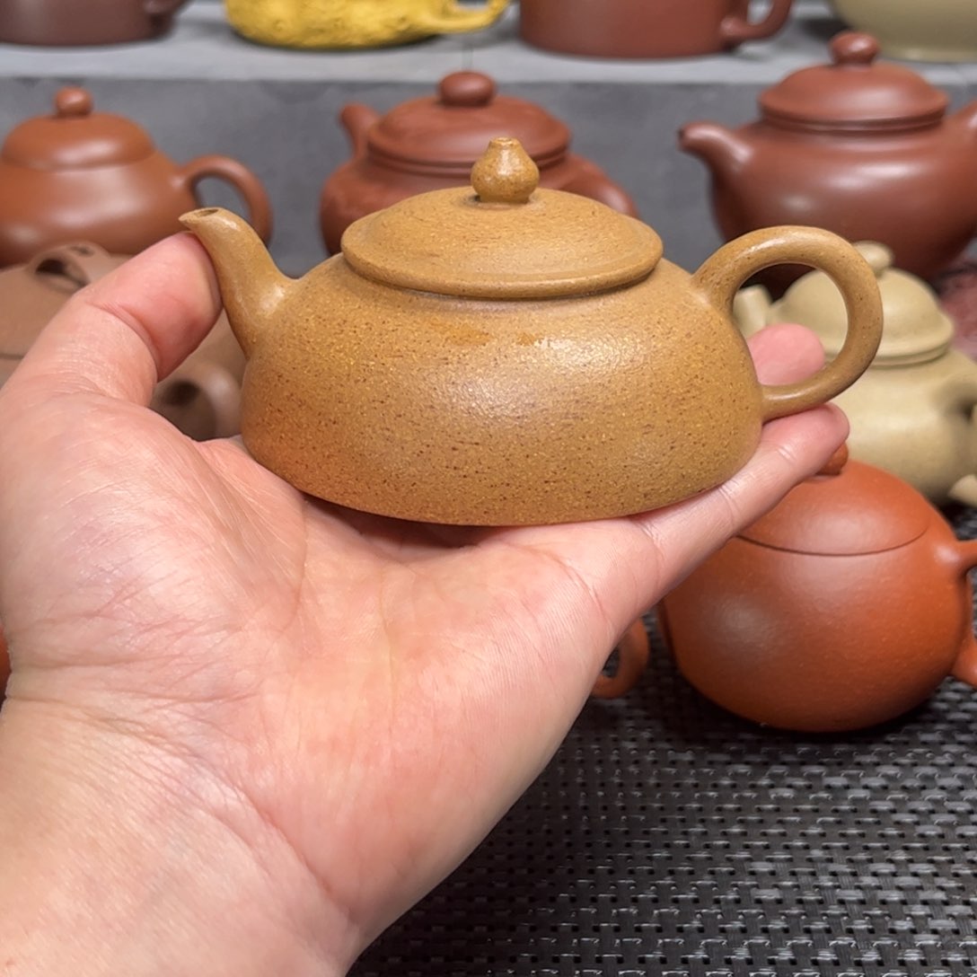 紫砂茶壶紫砂紫砂黄金段