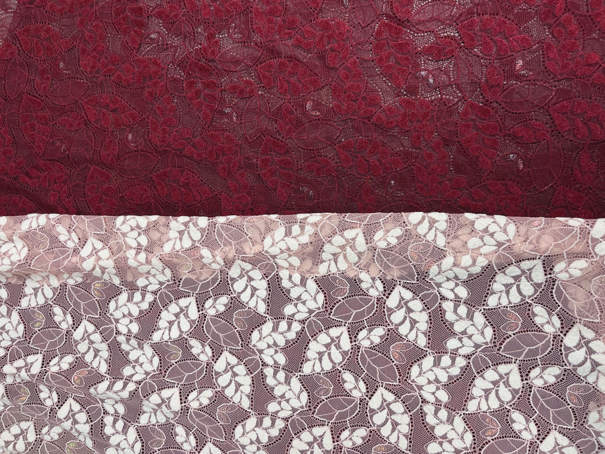 秋冬新款雪尼尔高档蕾丝柔软面料做衣服的布料打底