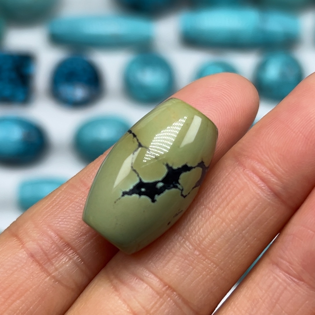 绿松石珠宝奇石未镶嵌